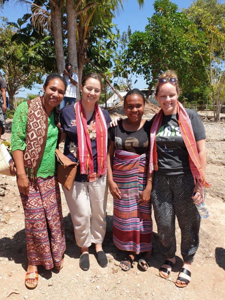 Megan in West Timor