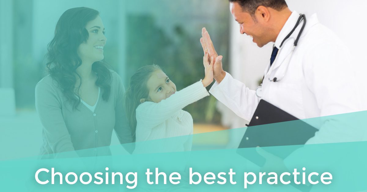 Choosing the best practice blog banner