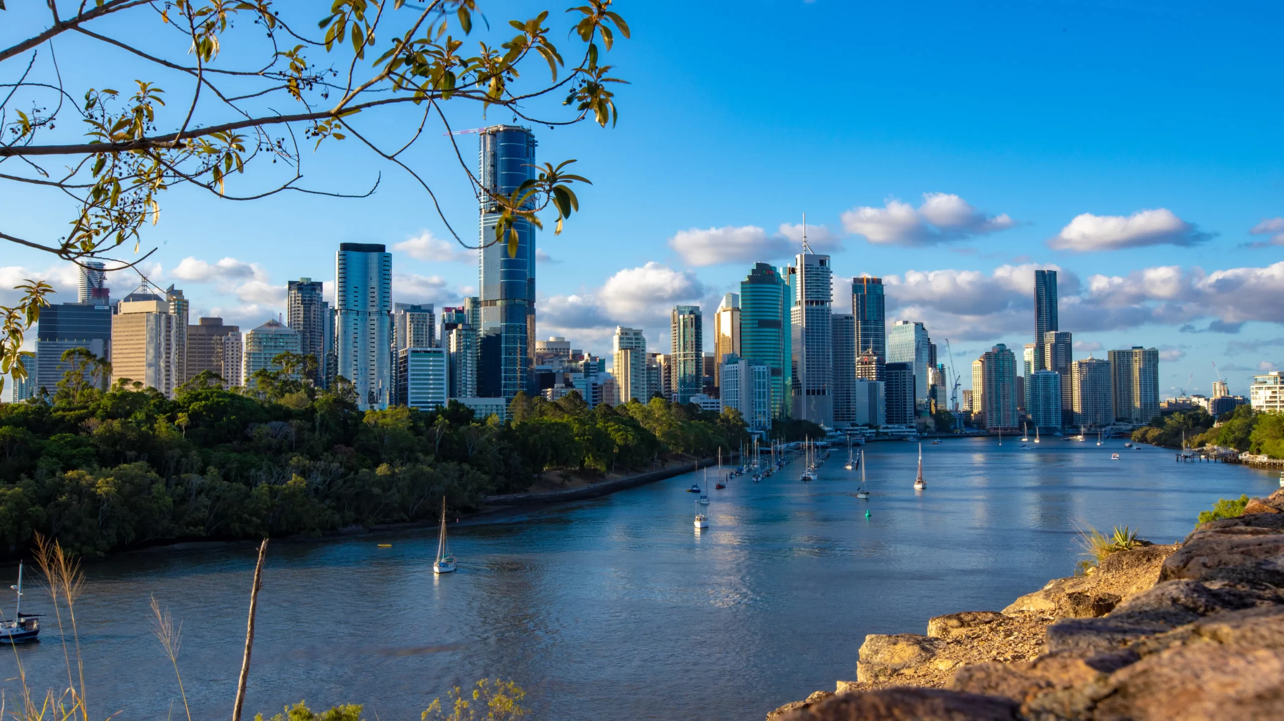 Overlooking Brisbane River