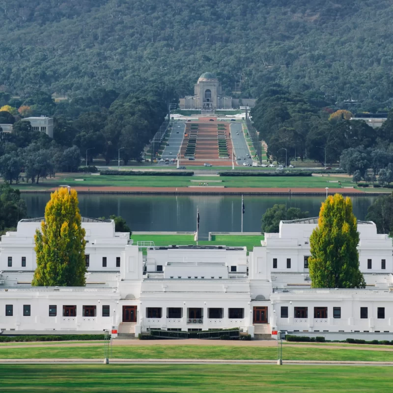 Old Parliament House in Canberra