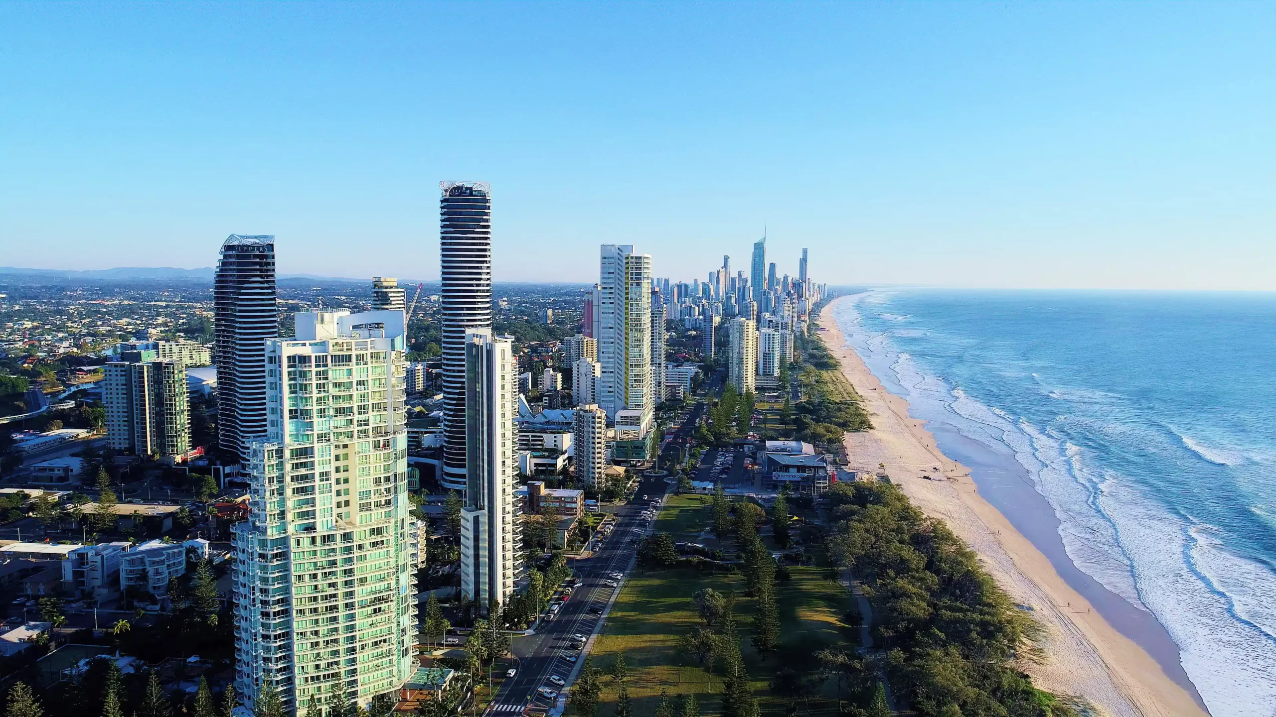 Coastal view in Brisbane