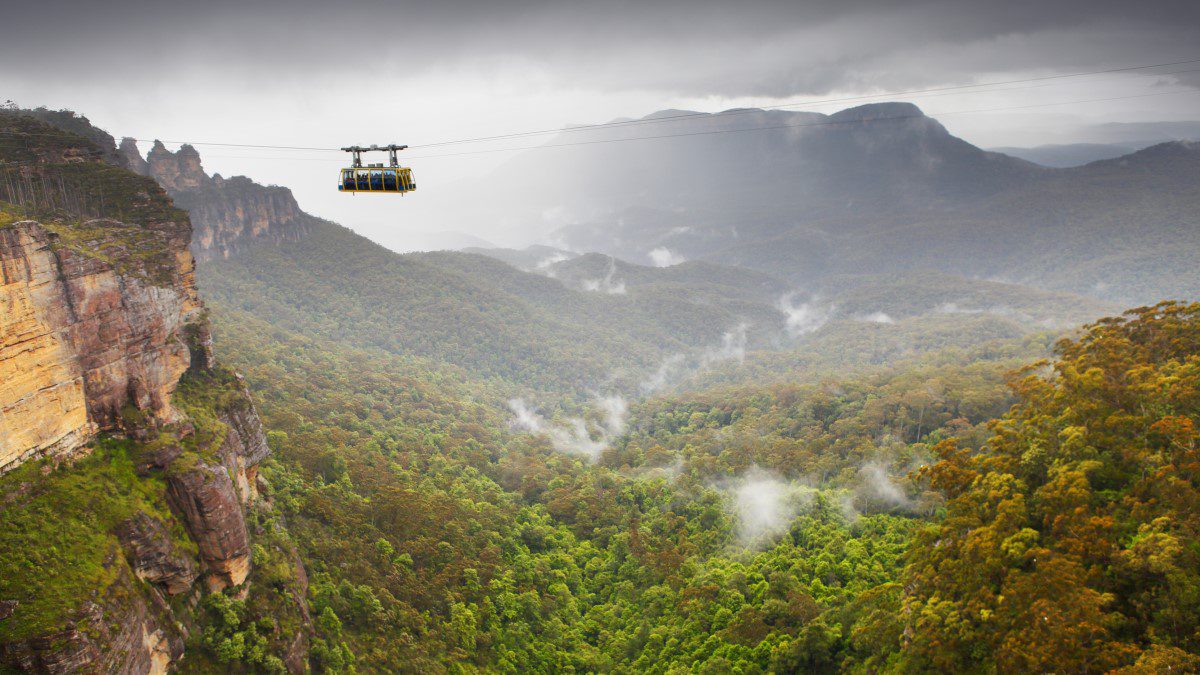 blue mountains cable car