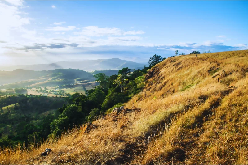 view of a valley near Toowoomba, QLD